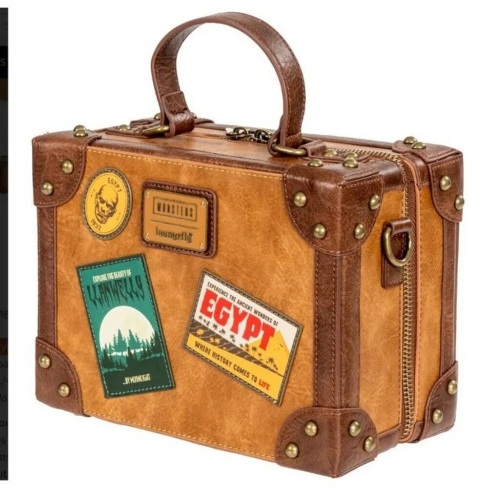 Universal Monsters Travel Trunk Crossbody Bag NWT​